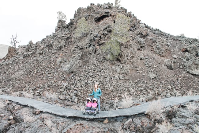 Hiking in Craters of the Moon National Monument