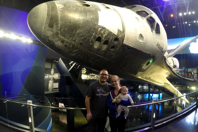 The Kennedy Space Center is a fun day trip from Orlando