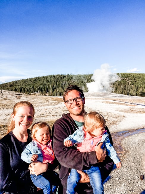 Old Faithful Geyser is a must see during a Yellowstone vacation