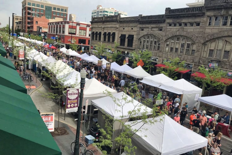 Visiting the local markets is one of the fun things to do in Boise