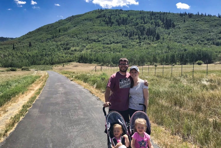Walking or biking the McCleod Creek Trail is a great summer activity and a free thing to do in Park City Utah