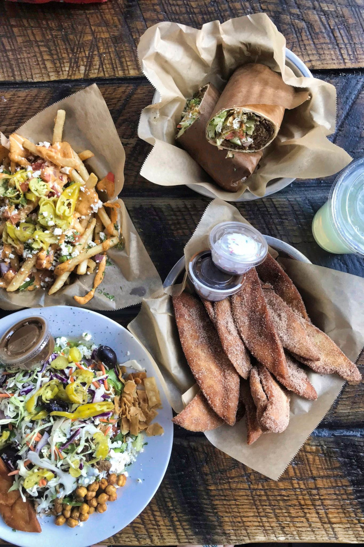 food from Spitz restaurant