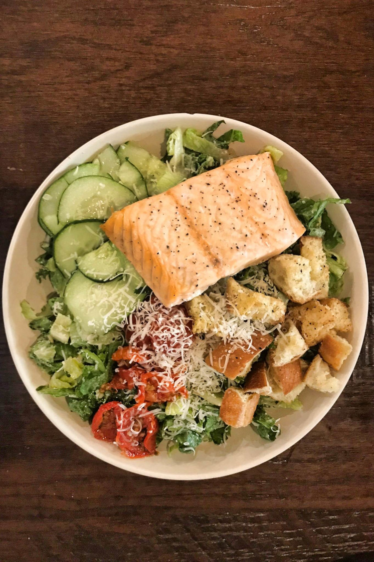 Salmon salad from Modern Market
