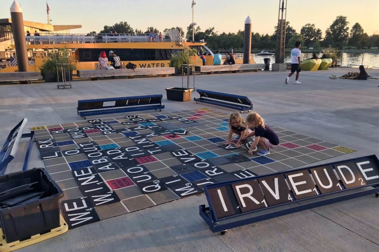 The DC Wharf is a fun place to play if you need things to do in Washington DC
