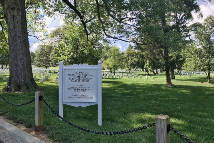 Arlington is one of the must do things to during a weekend in Washington DC
