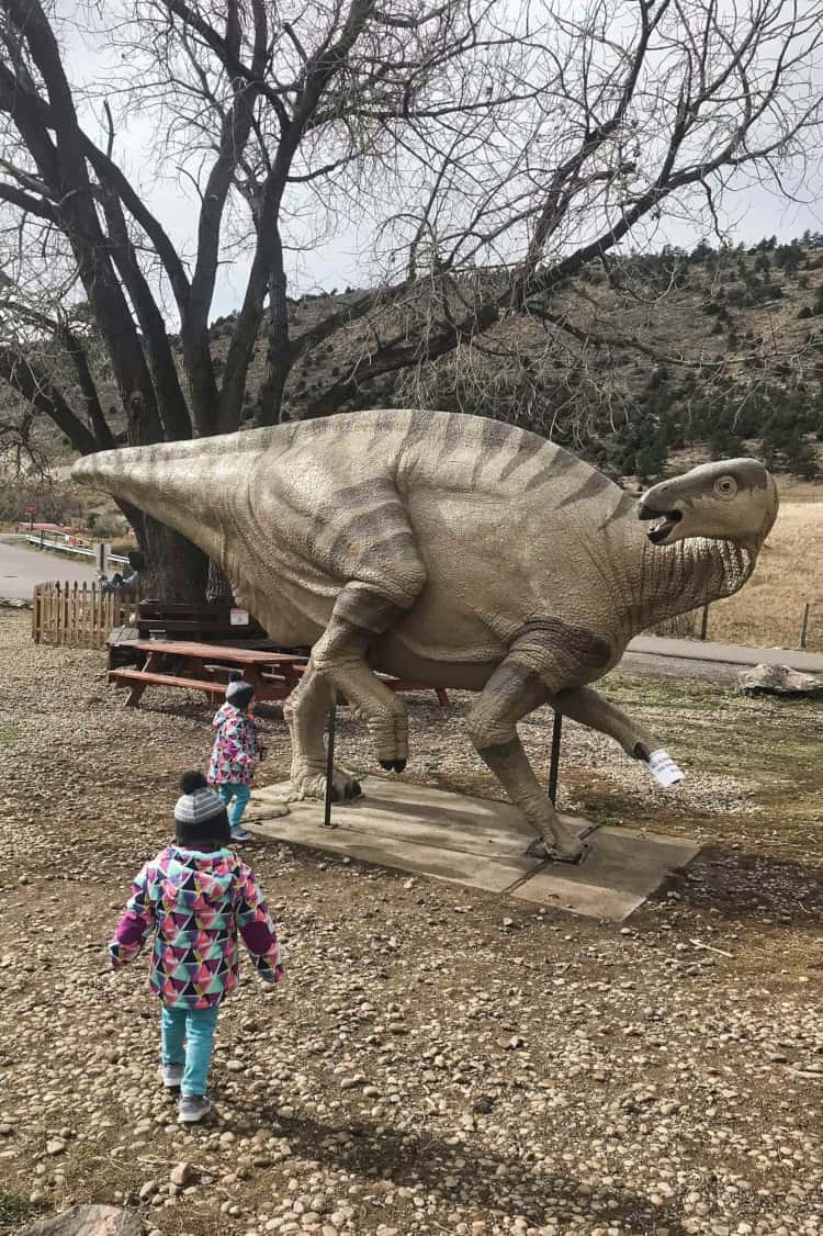 Dinosaur Ridge in Denver Colorado is a great place to visit in Denver with kids.