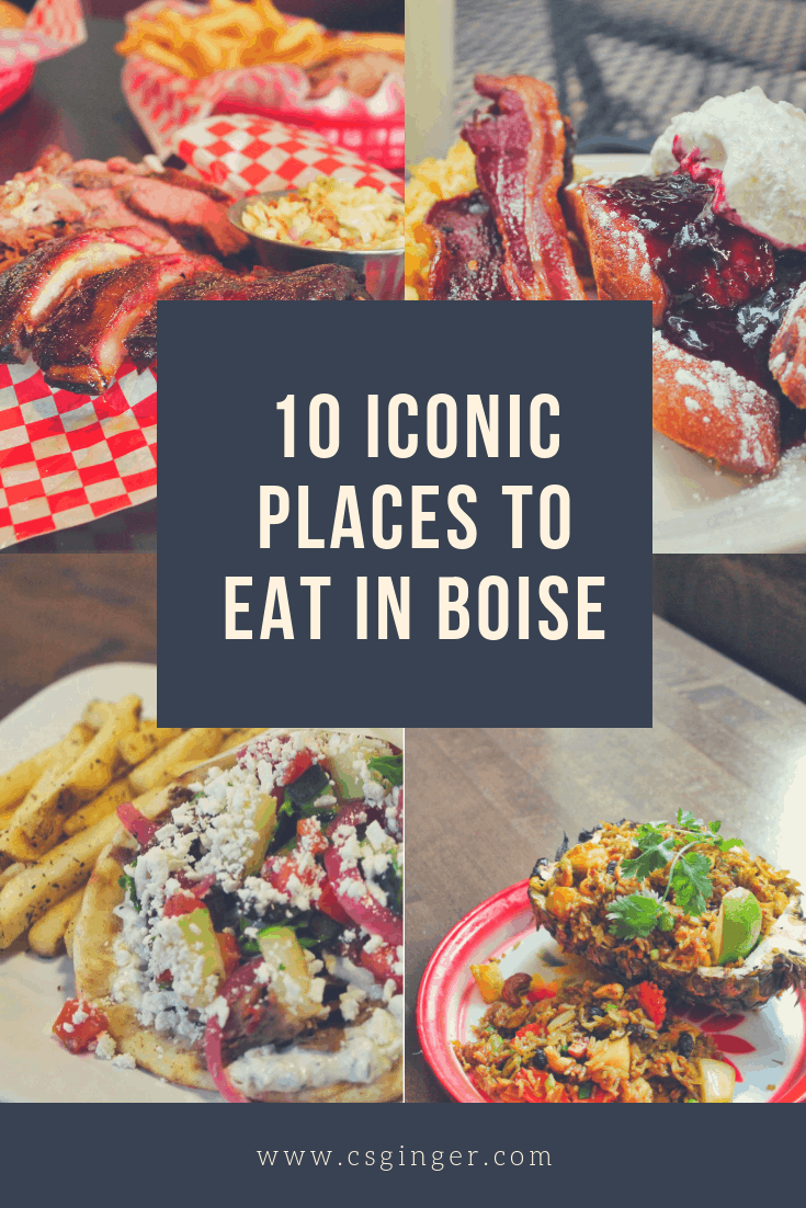 10 Iconic Places to Eat in Boise, Idaho - CS Ginger