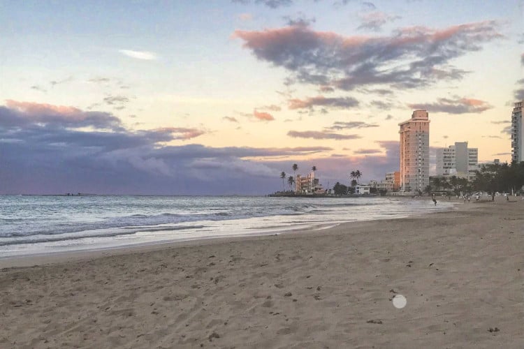 Isla Verde Beach in Puerto Rico - fun things to do in Puerto Rico