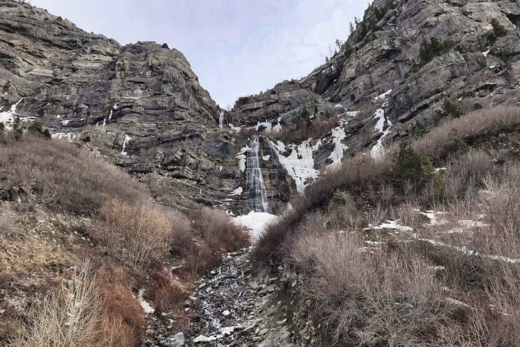 Bridal Veil Falls - part of the fun things to do in Provo