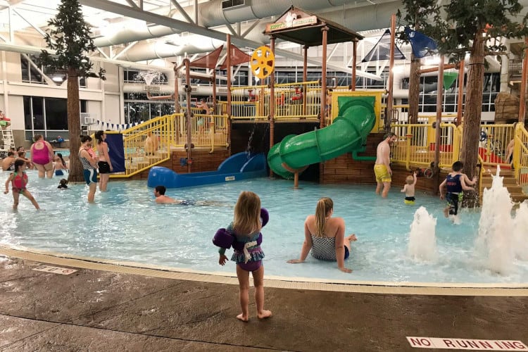 Young girl swimming as one of the fun things to do in Provo