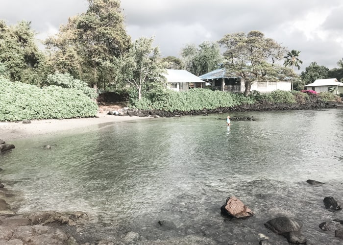 Two-Step beach is a fun beach to include in your Big Island itinerary
