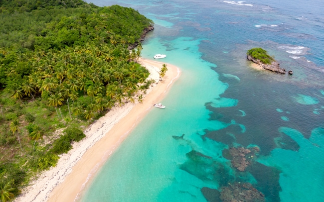 Beautiful beaches are great places to go snorkeling.