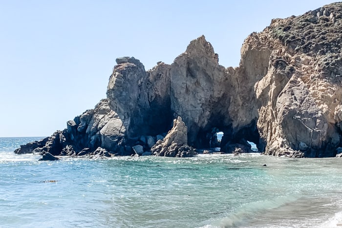 Key Hole Rock at Pfeiffer Beach 