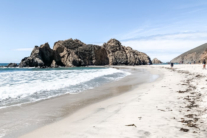 Pfeiffer Beach in Big Sur