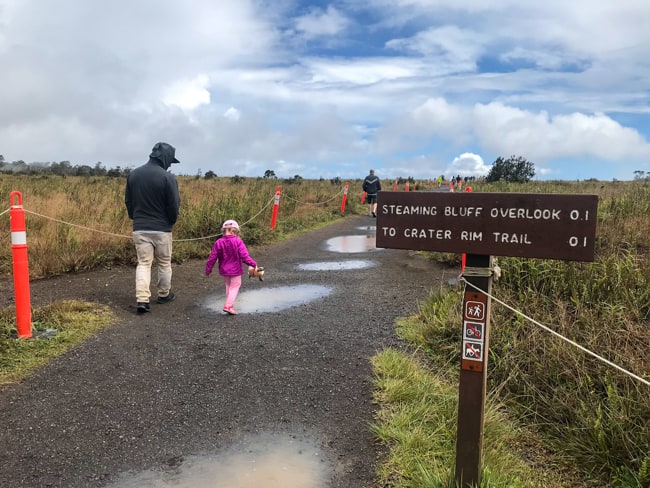 Exploring the Crater Rim Drive is one of the best things to do in the Big Island National Park