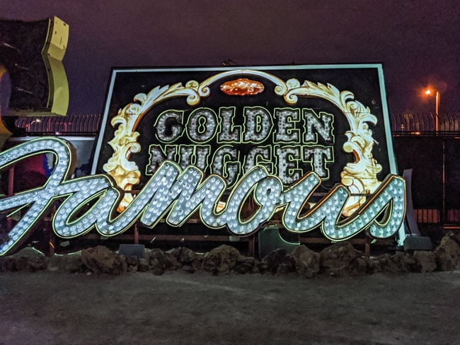 Brilliant display at the Neon Museum