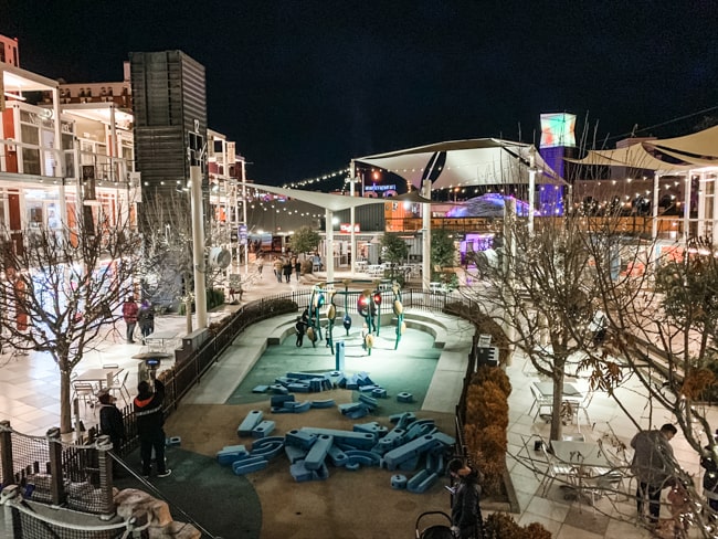 The Container Park is a fun stop for kids in Las Vegas