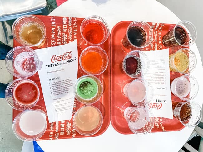 The Coca Cola Store is a fun thing to do with kids in Las Vegas.