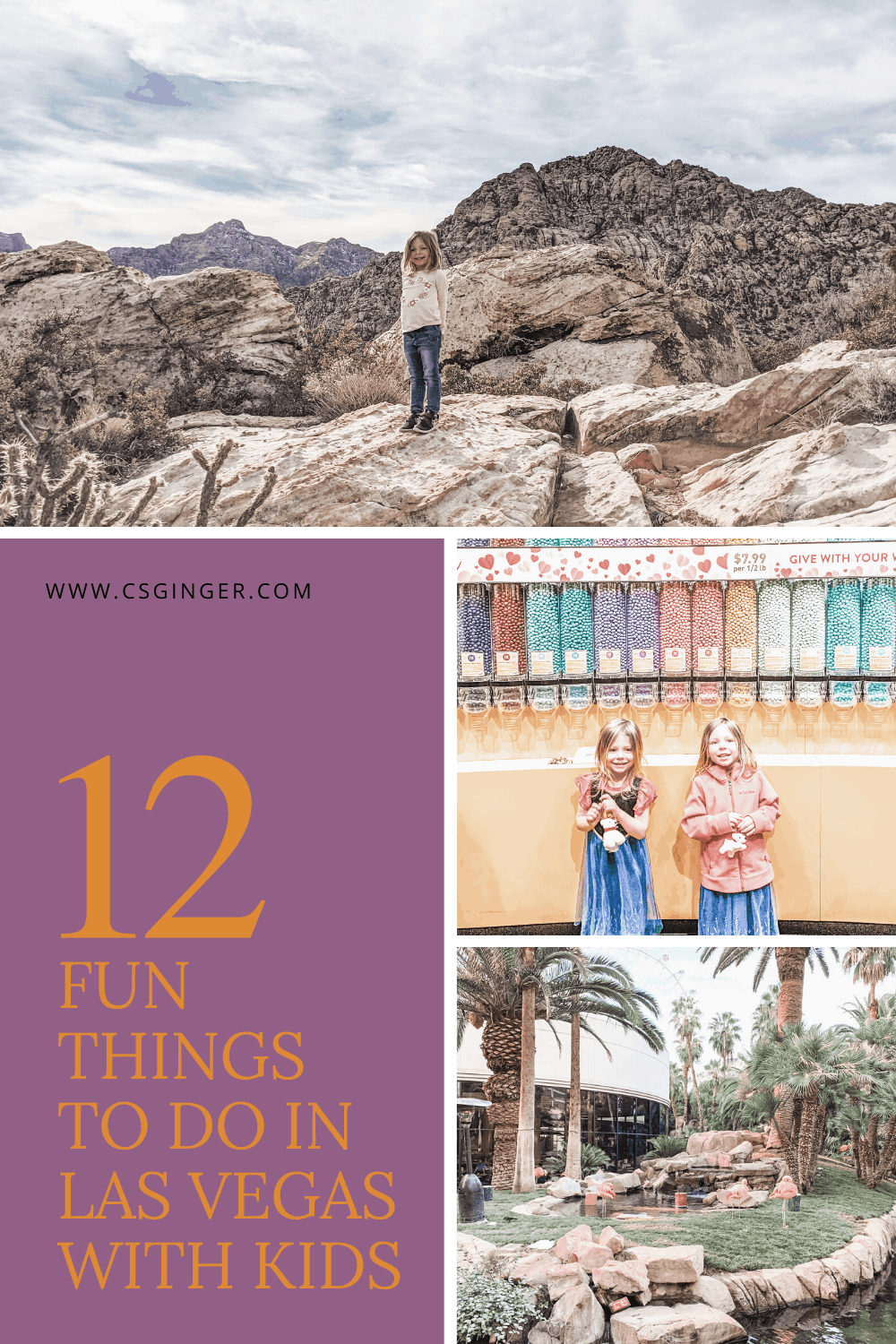 Things to do with kids in Las Vegas Graphic