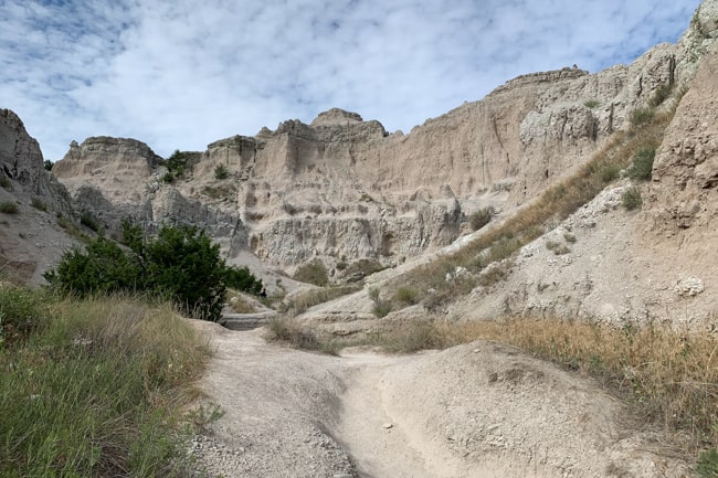 There are lots of great Badlands hiking trails