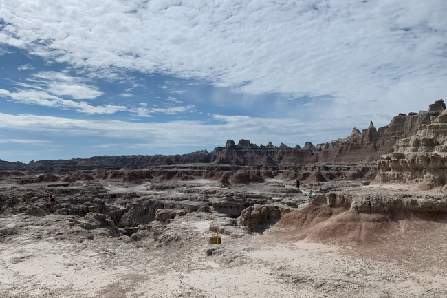 The Door Trail is one of the iconic Badlands hiking trails near Custer, SD