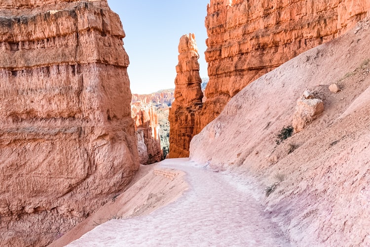 There are lots of beautiful hikes in Bryce Canyon