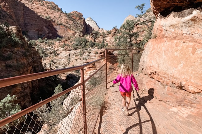 Hiking in Zion National Park
