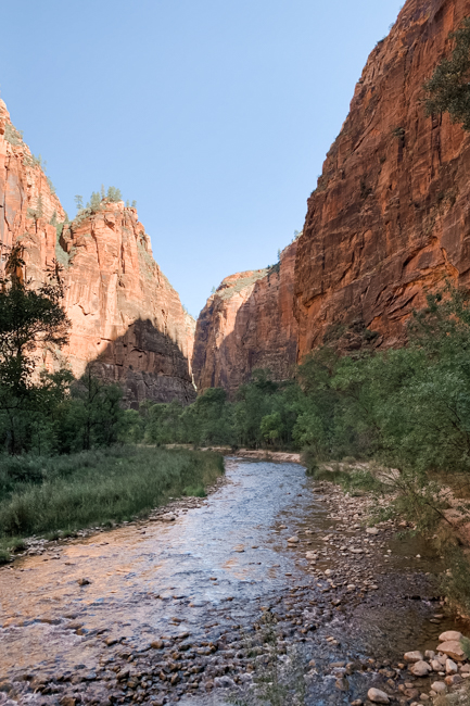 Riverside Walk in Zion National Park