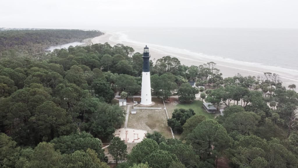 lighthouse hunting island state park