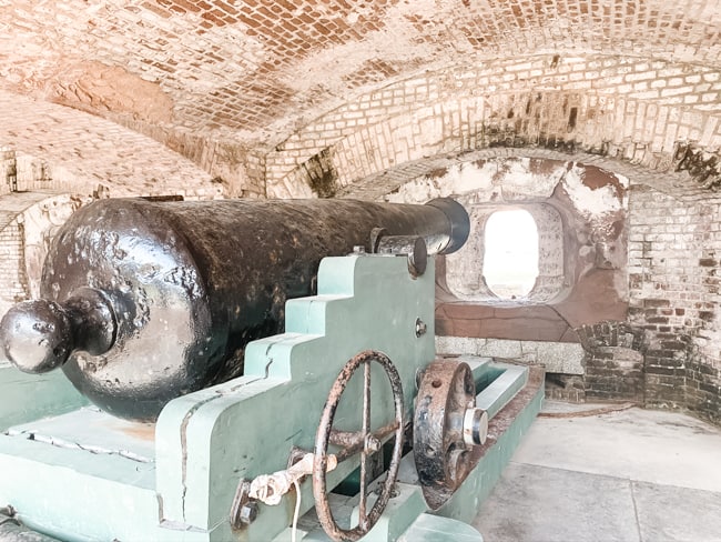 Touring Fort Sumter is a great thing to do when visiting Charleston