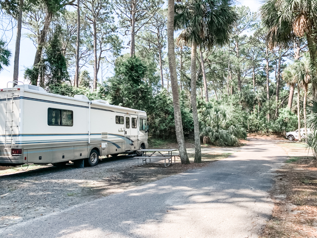 Hunting Island State Park Camping