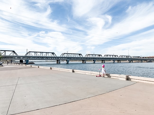 Tempe Beach Park is filled with fun outdoor activities in Phoenix