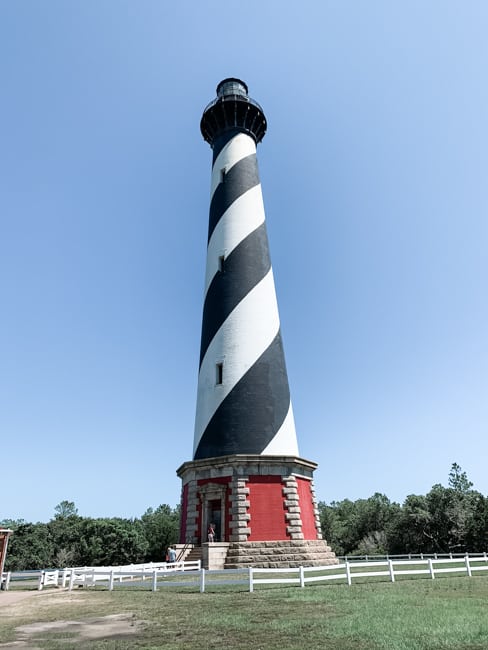 Cape Hatteras Lighthouse in the Outer Banks