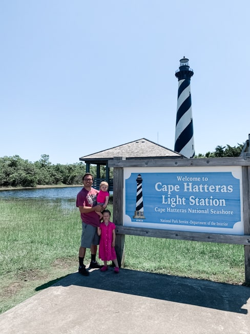 Visiting the Cape Hatteras Light Station is one of the fun things to do in the Outer Banks