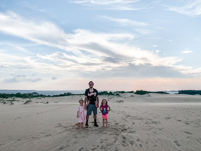 Visiting Jockey Ridge State Park is one of the fun things to do in the Outer Banks.