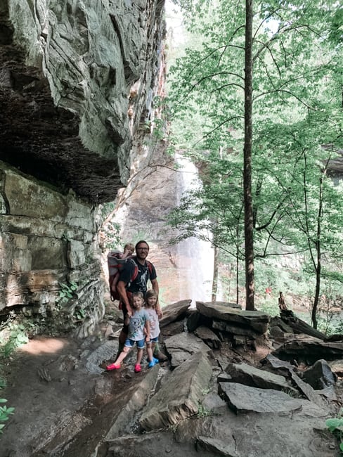 Ozone Falls in the Ozone Falls State Natural Area Tennessee
