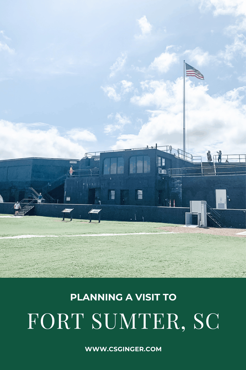 Visiting Fort Sumter Graphic