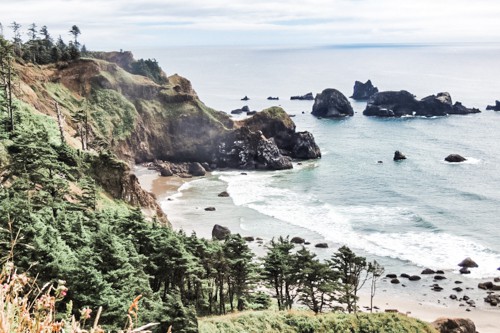 View of the Oregon Coast