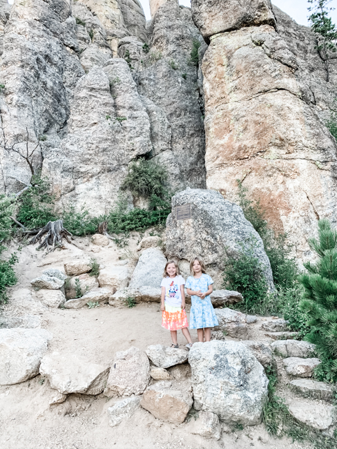Cathedral Spires Trail in Custer State Park South Dakota
