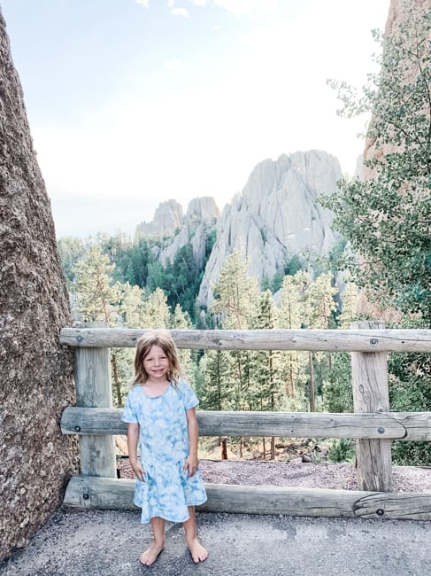 Girl enjoying the fun things to do in Custer, SD
