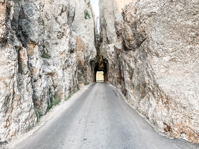 Needles Eye Tunnel in Custer State Park