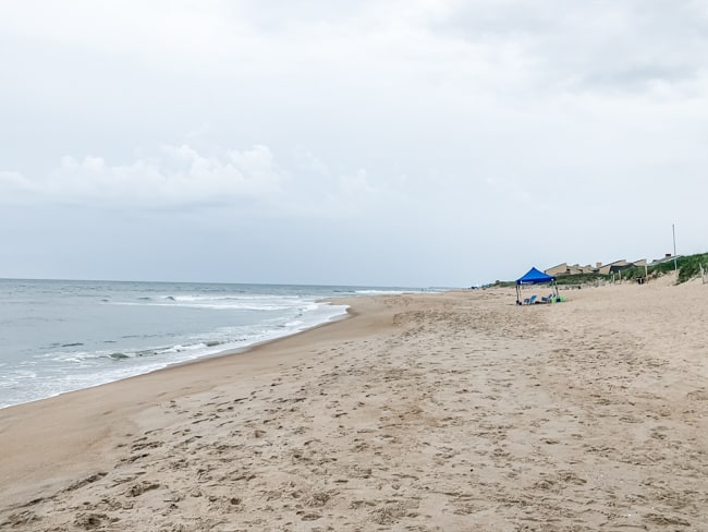 Kitty Hawk Beach is one of the best beaches in the Outer Banks