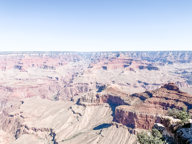 View from the Grand Canyon South Rim