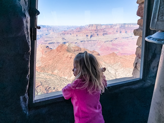 View of the Grand Canyon South Rim