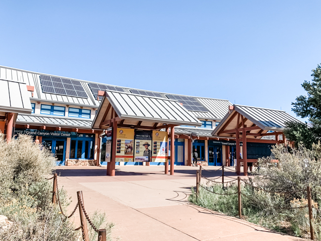 South Rim Grand Canyon Visitor Center. Visiting here will help you decide the fun things to do near the Grand Canyon South Rim you want to do.