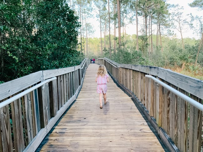 Exploring the Tibet-Butler Nature Preserve is one of the great Things to Do in Orlando with Kids