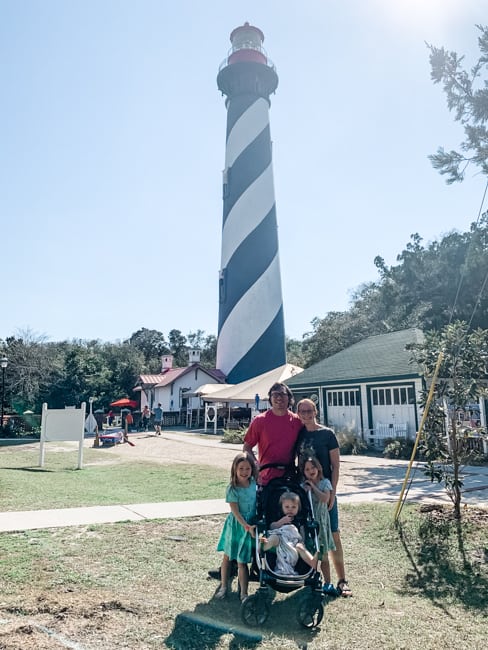 Touring the grounds of the St Augustine lighthouse is one of the fun things to do with kids