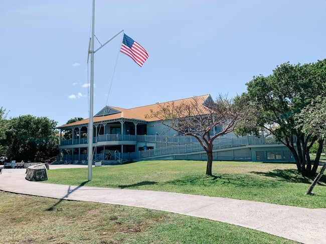 Having fun at the Visitor Center is one of the best things to do in Biscayne National Park.