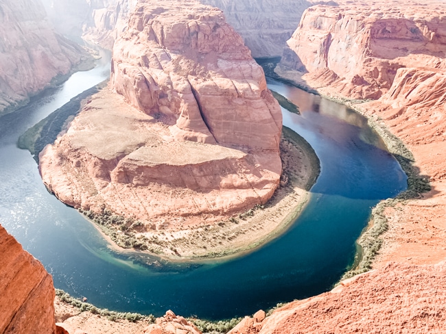 Horseshoe Bend in Page Arizona