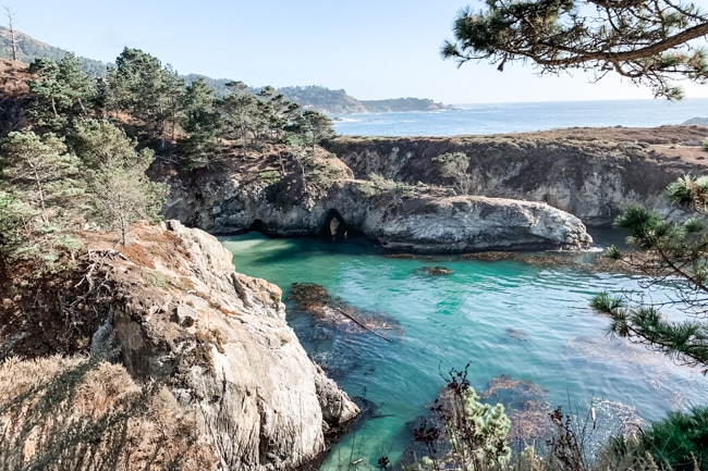 Visiting Point Lobos' China Cove is one of the fun things to do in Big Sur